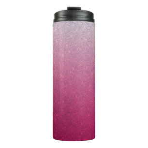 Garrafa Térmica Tumbler Térmico Glitter Ombre