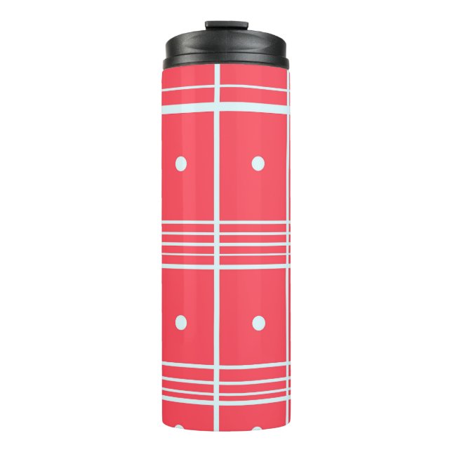 Garrafa Térmica Tumbler Térmico Impresso Rosa (Frente)