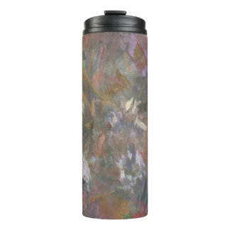 Garrafa Térmica Tumbler térmico "Jardim Flor" Elegante de abstrato