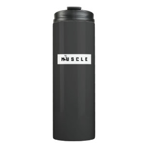 Garrafa Térmica Tumbler Térmico Mínimo Negrito