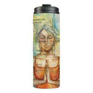 Garrafa Térmica Tumbler térmico "Namaste"