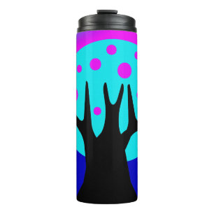 Garrafa Térmica Tumbler Térmico Neon Tree