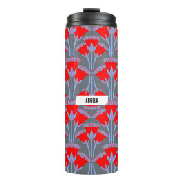 Garrafa Térmica Tumbler Térmico Personalizado Campainha Vermelha