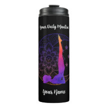 Tumbler Térmico Personalizado com Nome e Mantra