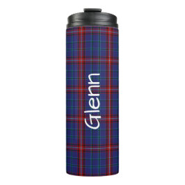 Garrafa Térmica Tumbler Térmico Personalizado da Xadrez Clan Glenn