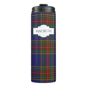 Garrafa Térmica Tumbler Térmico Personalizado do Clã MacBeth