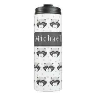 Garrafa Térmica Tumbler térmico personalizado do Racoon teste