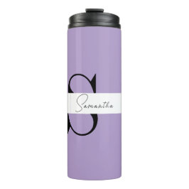 Garrafa Térmica Tumbler Térmico Personalizado Roxo Elegante