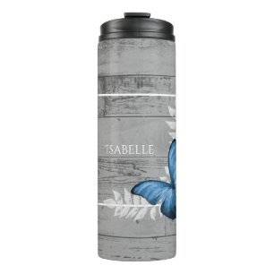 Garrafa Térmica Tumbler Térmico Personalizado Russo da Borboleta A