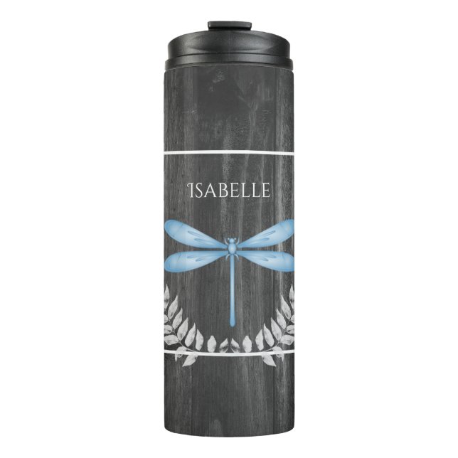 Garrafa Térmica Tumbler Térmico Personalizado Russo de Dragonfly A (Frente)
