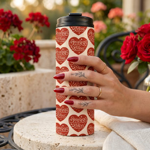 Garrafa Térmica Tumbler Térmico Sweet Kiss