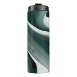 Garrafa Térmica Tumbler térmico Tendência Abstrato preto branco ve