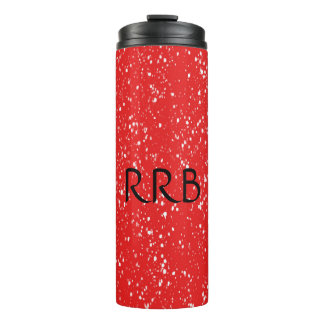 Garrafa Térmica Tumbler Térmico Vermelho Personalizado