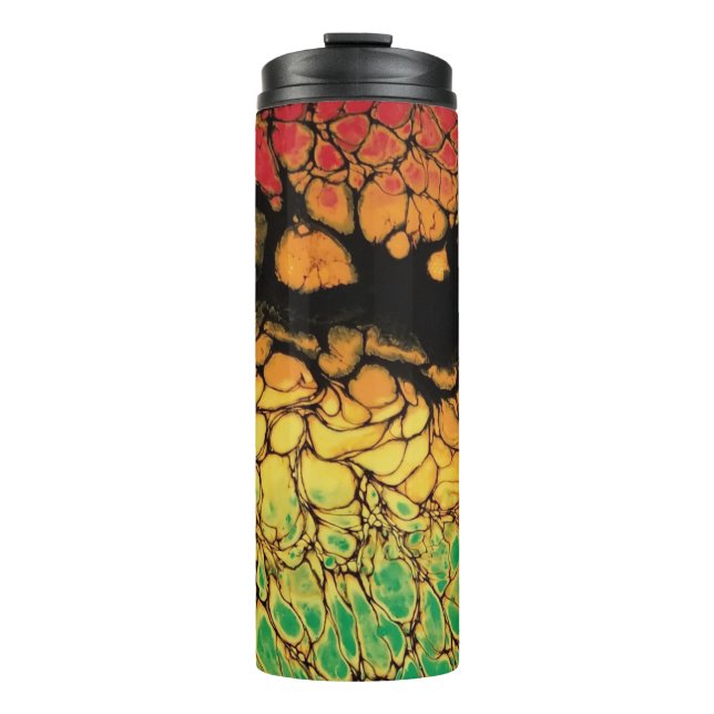 Garrafa Térmica Tumbler térmico - vibração jamaicana (Frente)