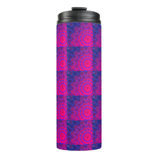 Garrafa Térmica Tumbler Tumbler PINK - AZUL - MANDALA MODERN