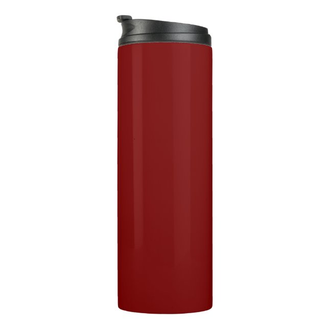 Garrafa Térmica Tumbler Vermelho (Rotação à direita)