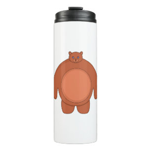 Garrafa Térmica Um Belo Urso Chubby