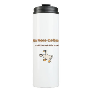Garrafa Térmica Um design de pato para Mais Um Café