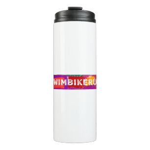 Garrafa Térmica Um presente Triathlon excelente para seu amigo ou 
