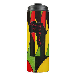 Garrafa Térmica Uma abertura de cor com ritmo