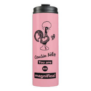 Garrafa Térmica Uma caneca para primo em língua portuguesa
