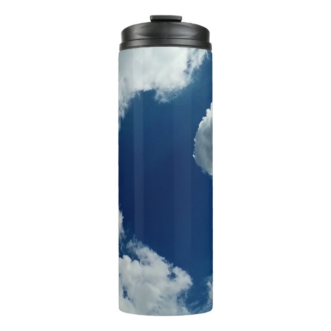 Garrafa Térmica Uma curva nas nuvens (Frente)