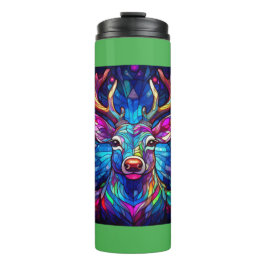 Garrafa Térmica Uma Reindeer De Cristal De Vidro