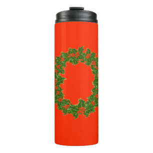 Garrafa Térmica Uma Terra de Natal Muito Feliz