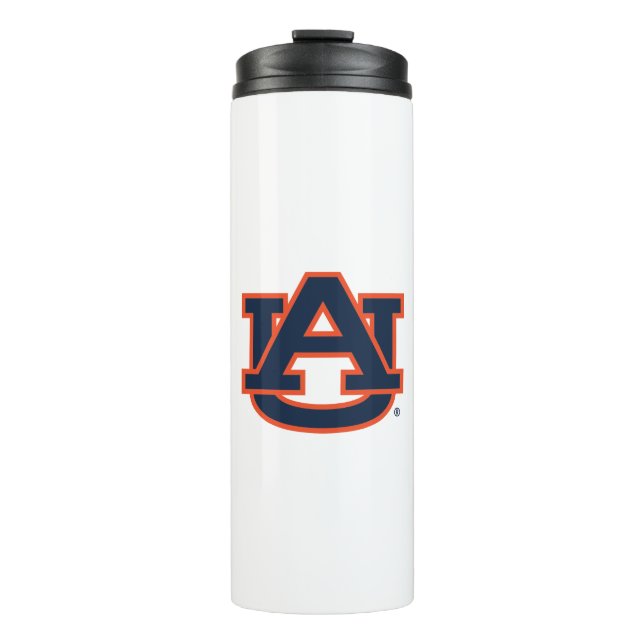 Garrafa Térmica Universidade Auburn | Logotipo UA Auburn (Frente)