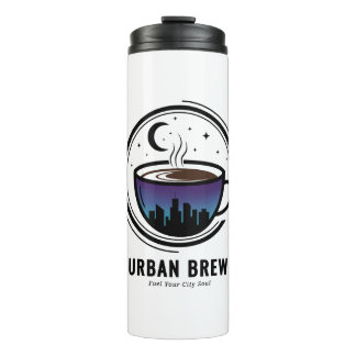 Garrafa Térmica Urban Brew City Skyline Coffee