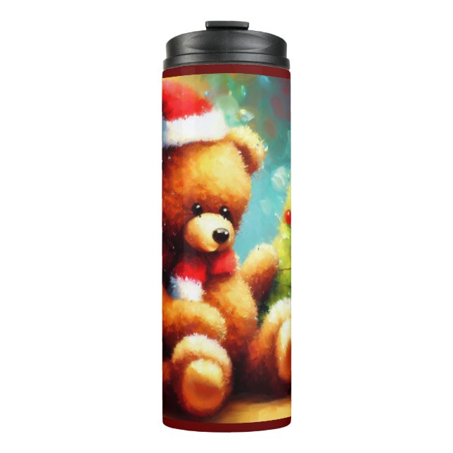 Garrafa Térmica Urso de Peste Natal 1 (Frente)