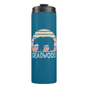 Garrafa Térmica Urso Retro de Deadwood Dakota do Sul