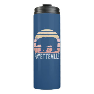 Garrafa Térmica Urso Retro de Fayetteville Arkansas