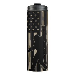 Garrafa Térmica USA Flag Bigfoot Bottomland Camo