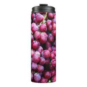 Garrafa Térmica Uvas de vinho tinto