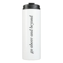 Garrafa Térmica Vá Acima E Além Do Tumbler Térmico