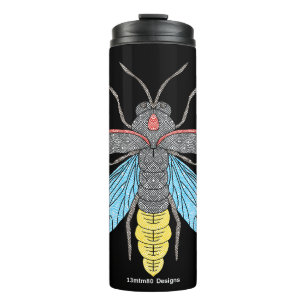 Garrafa Térmica Vaga-lume (único preto) - Tumbler Térmico