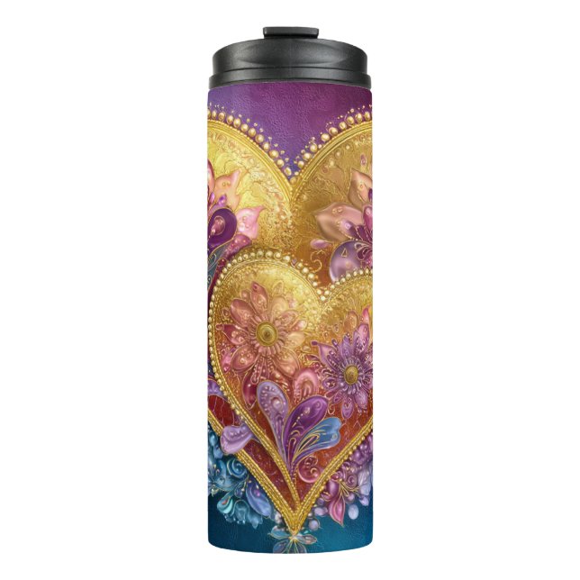 Garrafa Térmica Valentine’s Day Mug | Romantic, Cute &Heartwarming (Frente)