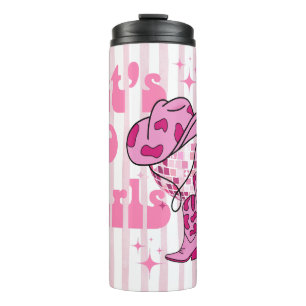 Garrafa Térmica Vamos Lá Garotas Disco Cowgirl Despedida de Soltei