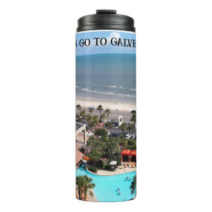Garrafa Térmica Vamos vai para Galveston!