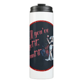 Garrafa Térmica Vampiro Sexy Sultry Se o tiver, assombra-o