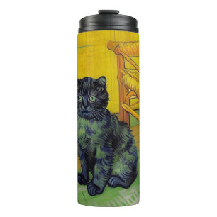 Garrafa Térmica Van Gogh Black Cat