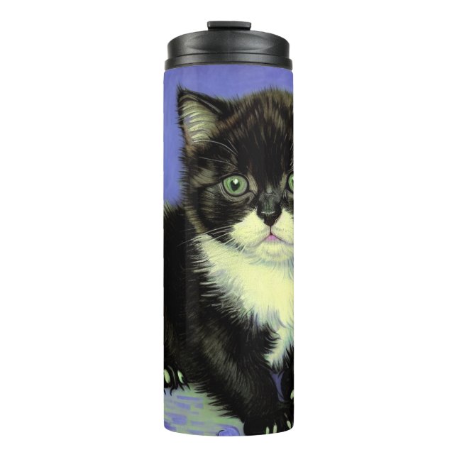 Garrafa Térmica Van Gogh Tuxedo Kitten (Frente)