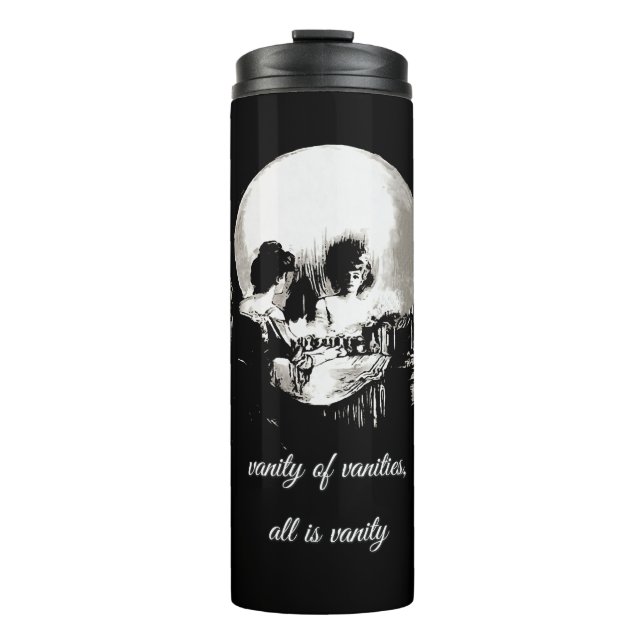 Garrafa Térmica Vanity of Vanities All Is Vanity Ecclesiastes (Frente)