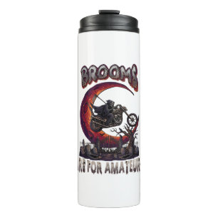 Garrafa Térmica Varredores Amadores Moto Grim Reaper Halloween R