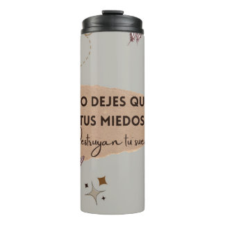 Garrafa Térmica Vaso Térmico con Tapa Antiderrames | Bebidas Frías