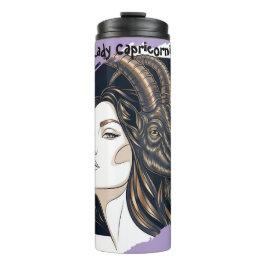 Garrafa Térmica Vaso Térmico Lady Capricornio