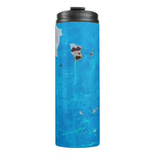 Garrafa Térmica Velho fundo de textura ruidosa das portas de ferro