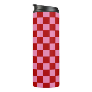 Garrafa Térmica Vermelho e Rosa Quente Verificados