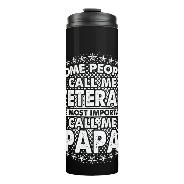 Garrafa Térmica Veteran Papa (Frente)